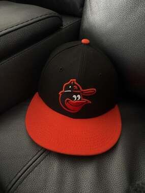 New Era Baltimore Orioles Road Authentic Collection On-Field 59FIFTY Fitted Hat